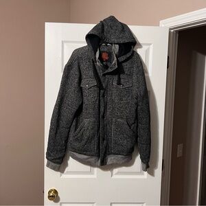 Men's Rock Revival Full Button Sweater Jacket Sz Lg